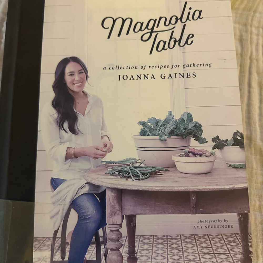 Magnolia Table Cookbook - Cream and Black Cover